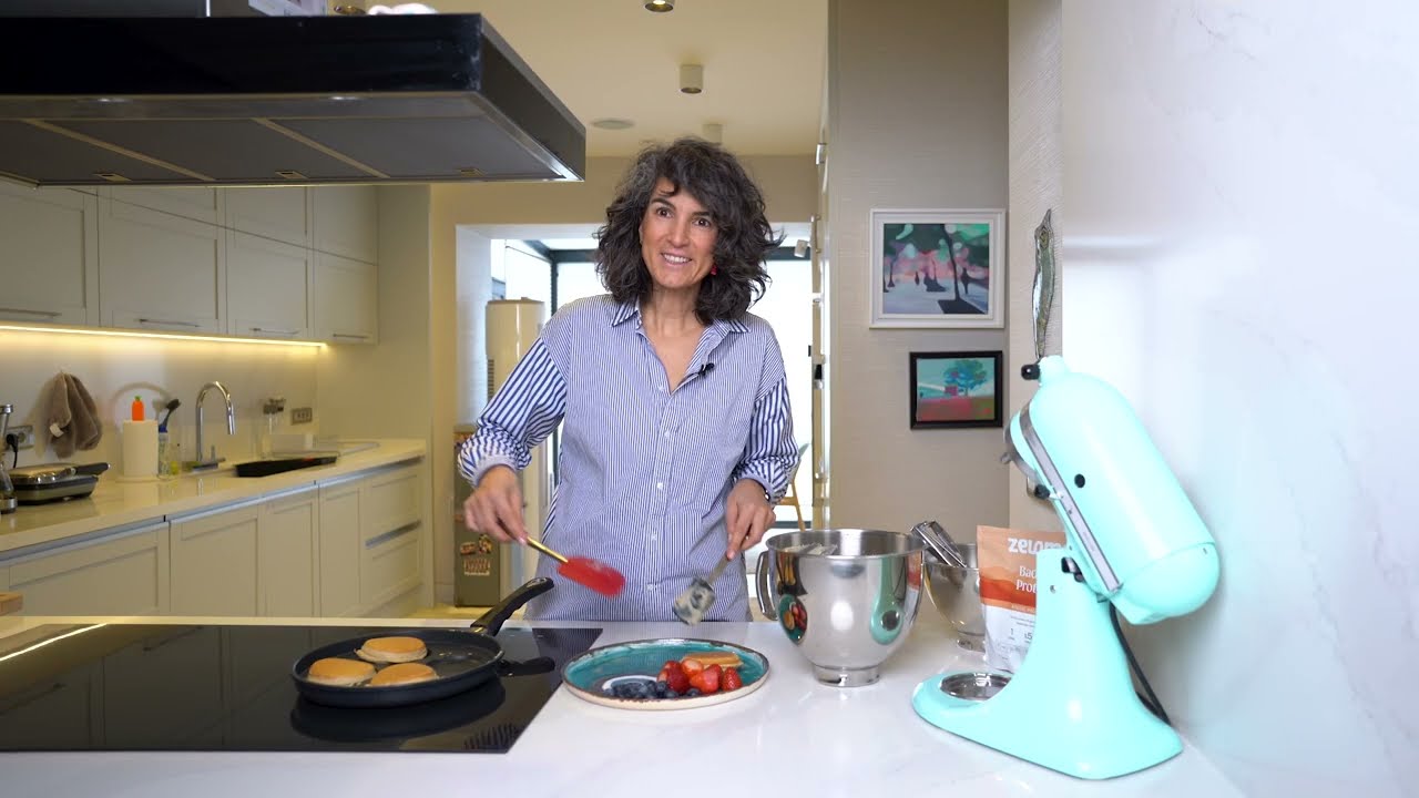 Protein- gluten free pancakes