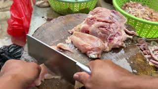 Trick To Cut Chicken Into Lots Of Pieces