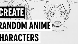 I Built 5 Anime Characters Using ONLY Face References