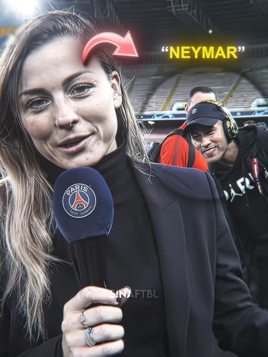 Neymar and Ronaldo with reportor😁🔥