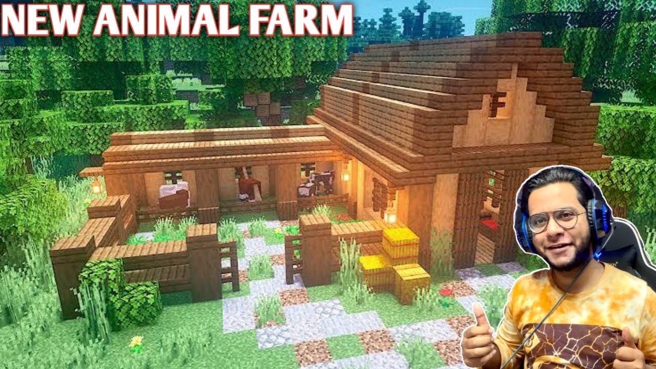 Shifting Animals To Huge Animal Farm | #Minecraft Survival Gameplay 40