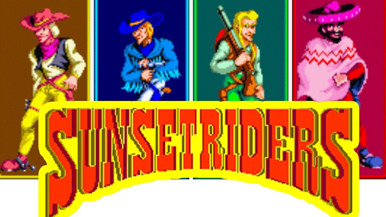 SUNSET RIDERS Cowboy Arcade Fun!!!