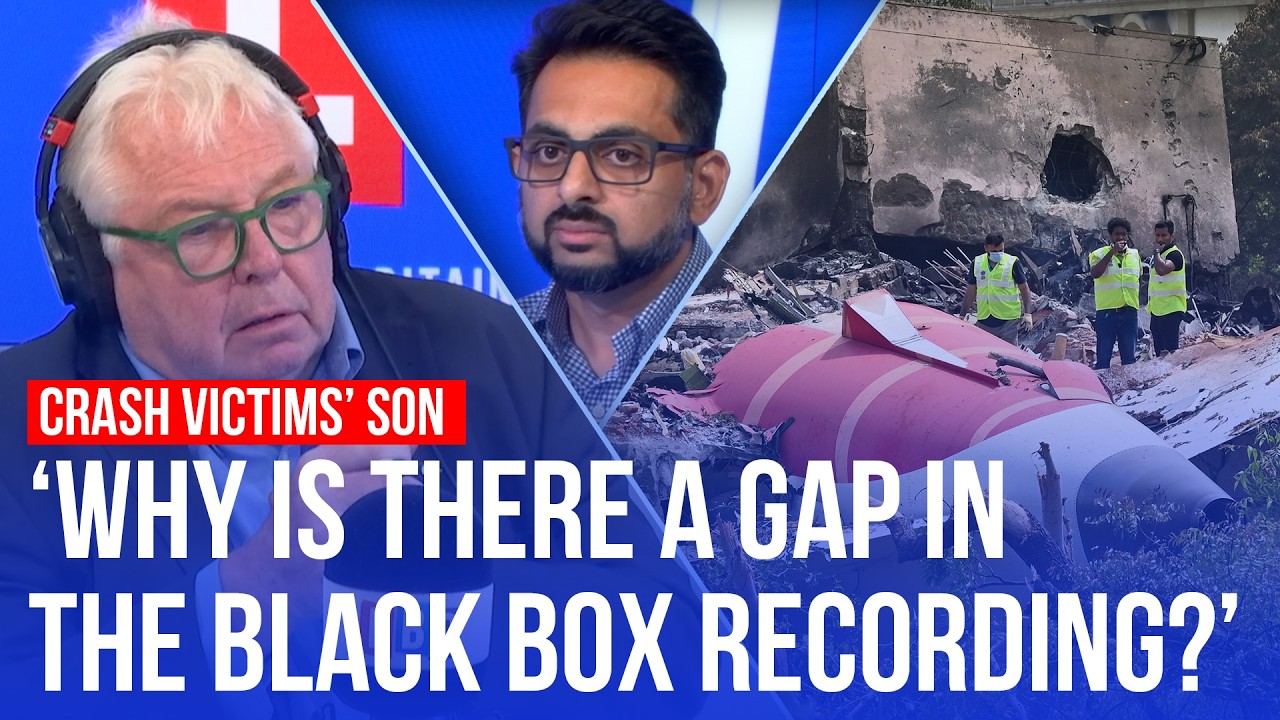 'We have more questions than answers': Air India crash victims' son | LBC