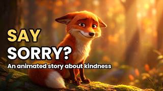 The Fox Who Learned to Say Sorry 🦊 | Animated Kindness Story