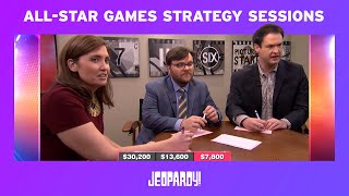 Allstar Games Match 2 Game 2 Final Jeopardy Strategy Sessions  Jeopardy