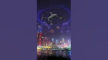This is a 3D animation… except every pixel is a drone. #engineering #drones #technology #ai
