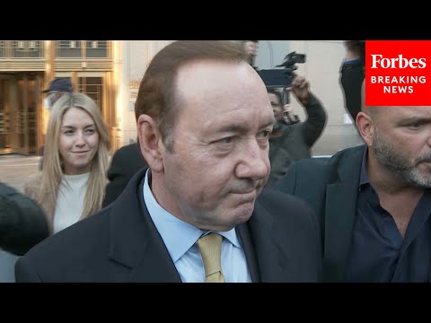 JUST IN: Kevin Spacey, Found Not Liable In Sexual Assault Lawsuit From Anthony Rapp, Leaves Court