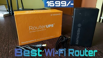 Best WIFI Router UPS Uninterrupted | MINI UPS Router