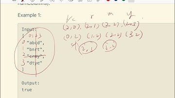 贾考博 LeetCode 422. Valid Word Square