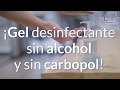 ¡Crea tu gel antibacterial sin alcohol y sin carbopol! - FQC