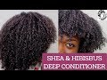 Shea &amp; Hibiscus Deep Conditioner | INTENSE Moisture for Dry, Damaged Natural Hair