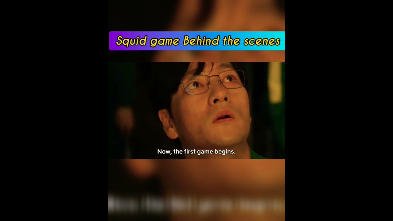 Squid Game Netflix | Squid Game | Squid game Behind the Scenes | Shorts
