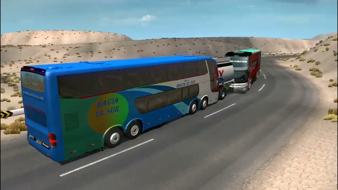 super bus imbisible ante otro bus ruta arequipa puno