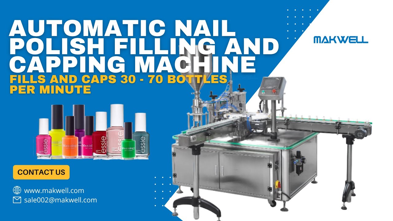 Electric Automatic Nail Polish Filling Machine at Rs 65000 in Ahmedabad