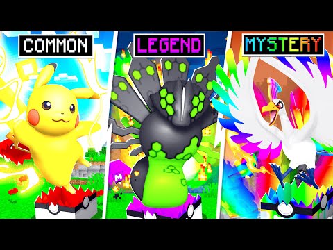 Upgrading LUCKY BLOCKS to MYSTERY LUCKY BLOCKS in Minecraft PIXELMON