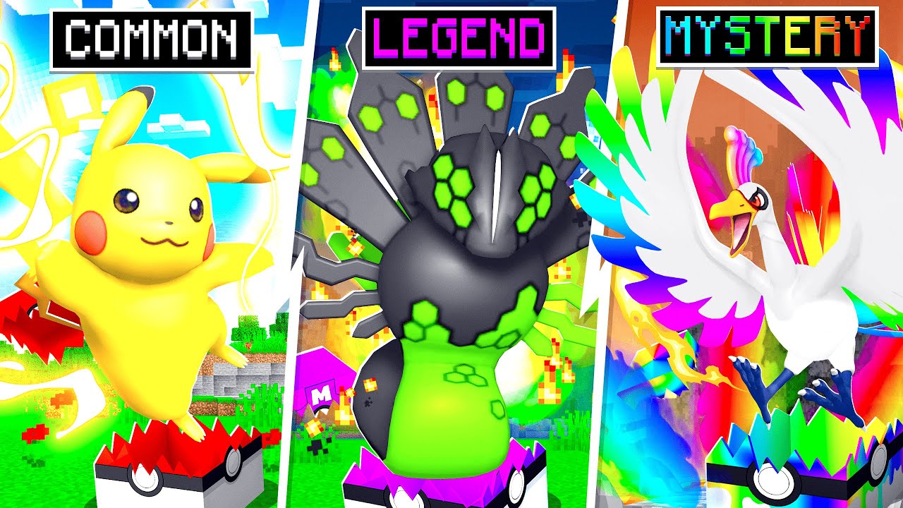 Upgrading LUCKY BLOCKS to MYSTERY LUCKY BLOCKS in Minecraft PIXELMON ...