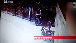 CCTV footage minutes after sidhu moose wala left his home. Two boys taking selfies under scanner 💔