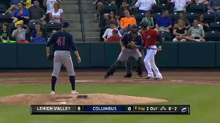 IronPigs' Eickhoff fans Rohlinger