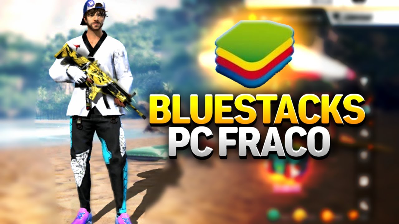 COMO JOGAR FREE FIRE NO PC (BlueStacks para PC Fraco ...