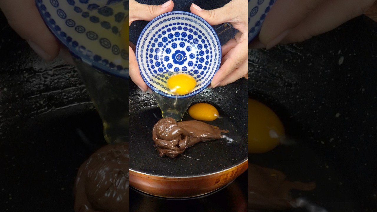 Coloque Nutella e Ovos na frigideira e me agradeça depois!
