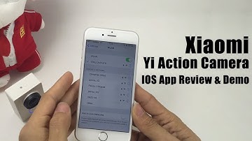 Xiaomi Yi Action Camera IOS App Review & Demo