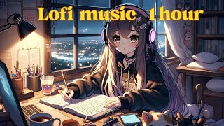 Lofi hip hop 1H Music to put you in a better mood ~ Study music  relax  stress relief Chill