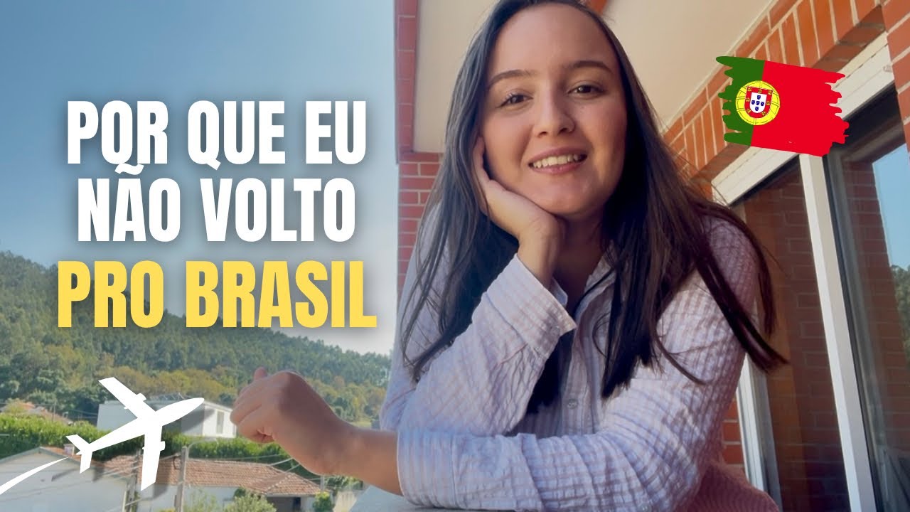 🇵🇹 Por que eu NÃO volto mais pro Brasil (a verdade sobre viver em Portugal)