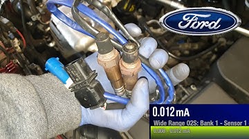 1.0 Ford Focus mk3 Oxygen Sensors Replacement & Removal quick Test