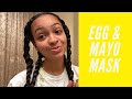 Egg & Mayo How To : Hair Growth Journey