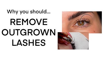 Why You Should REMOVE Outgrown Lash Extensions | Lash Artist Tips