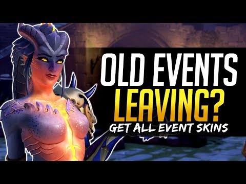 Overwatch OLD EVENTS LEAVING? Anniversary Event Gives ALL skins