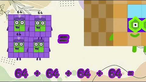 NUMBER BLOCKS | ADDITION OF 4 SQUARE NUMBERS | #mathforkids #learntocount #educationalfunblocks