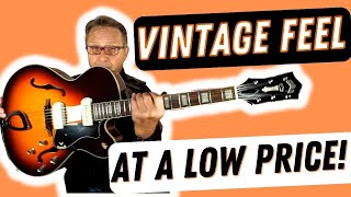 A Vintage Feel For A Relatively Low Price | Jazz Archtop Guitar Review A Vintage Feel For A Relatively Low Price | Jazz Archtop Guitar Review