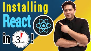 Installing React in 3 minutes ! | #React #nodejs #reactjs | 2022