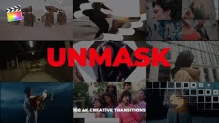 Apple Motion Template | UNMASK - 100 Transitions