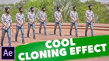 Cool Cloning Effect For Music Videos | After Effects VFX Tutorial | Raj Angad vines