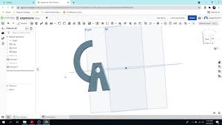 Onshape; CAD/CAM Logo Tutorial