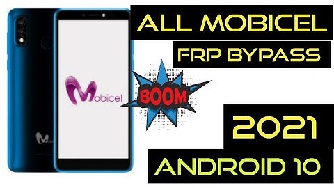 All Mobicel Android 10 FRP Bypass Mobicel Without PC R7_1R1_R4 lite Plus1Google account 2021 NO PC