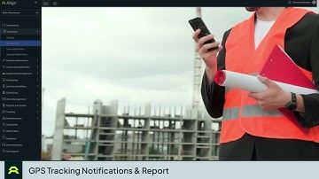 GPS Tracking Item Alerts and Notifications