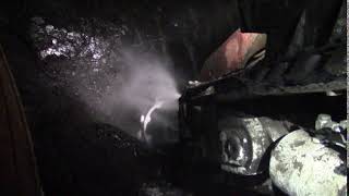 The Velenje Coal Mine, Cutting of coal with roadheader machine