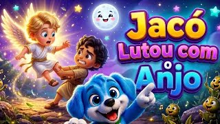 Jacó Lutou com o anjo. Música Gospel Infantil Bíblica.