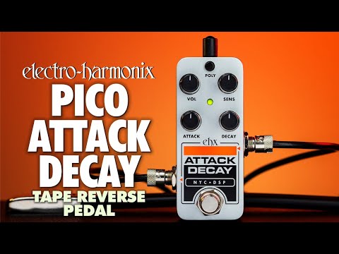 Electro-Harmonix PICO ATTACK DECAY Tape Reverse (EHX Demo by BILL RUPPERT)