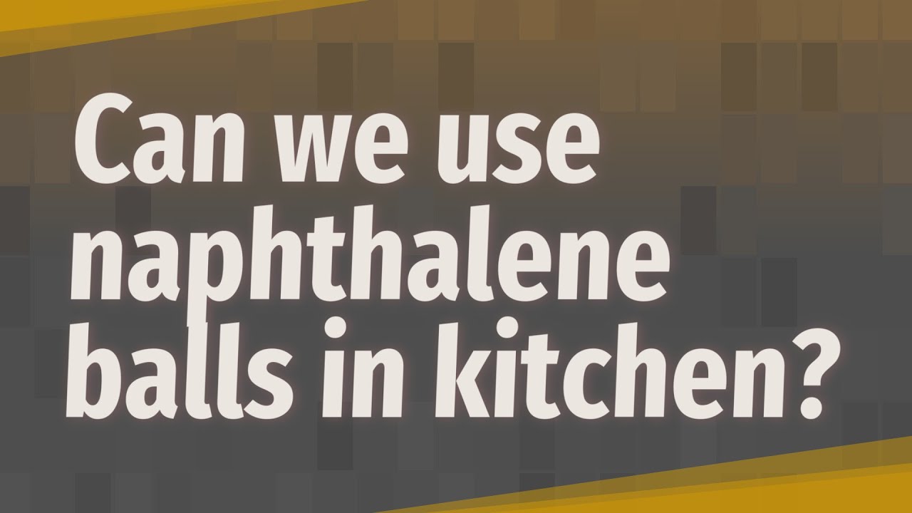 How To Use Mothballs In The Kitchen Pantry? What Should Be Done Instead?