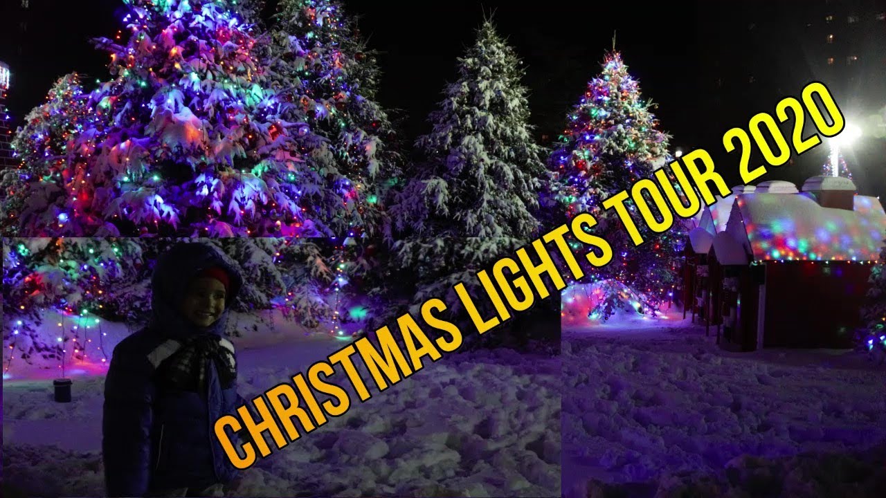 Visiting Christmas Lights With Nuhad // Christmas Lights Tour 2020