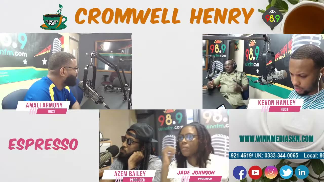 Island Tea interview with Cromwell Henry - 03 Nov 2020