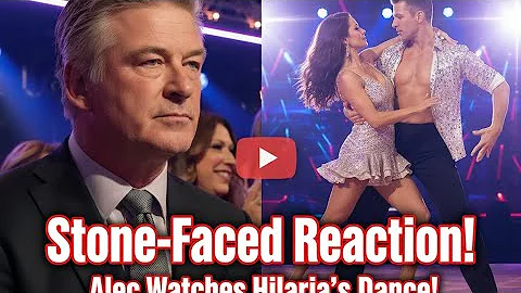 Alec Baldwin’s Stone-Faced Reaction to Hilaria & Gleb’s Steamy Cha-Cha 🔥