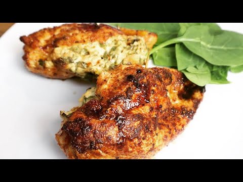 HOW TO MAKE THE BEST STUFFED CHICKEN BREAST | DINNER IDEA - YouTube