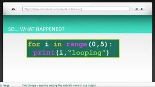 ITERATION - For Loops [part 2] - GCSE / iGCSE Computer Science