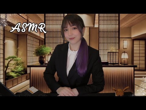 ⭐Check in en un HOTEL JAPONES 🏨 ASMR relajante + tour por una habitación mágica