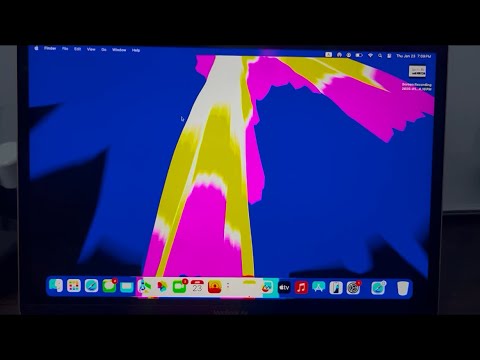 How to FIX Colored Display on Mac - YouTube